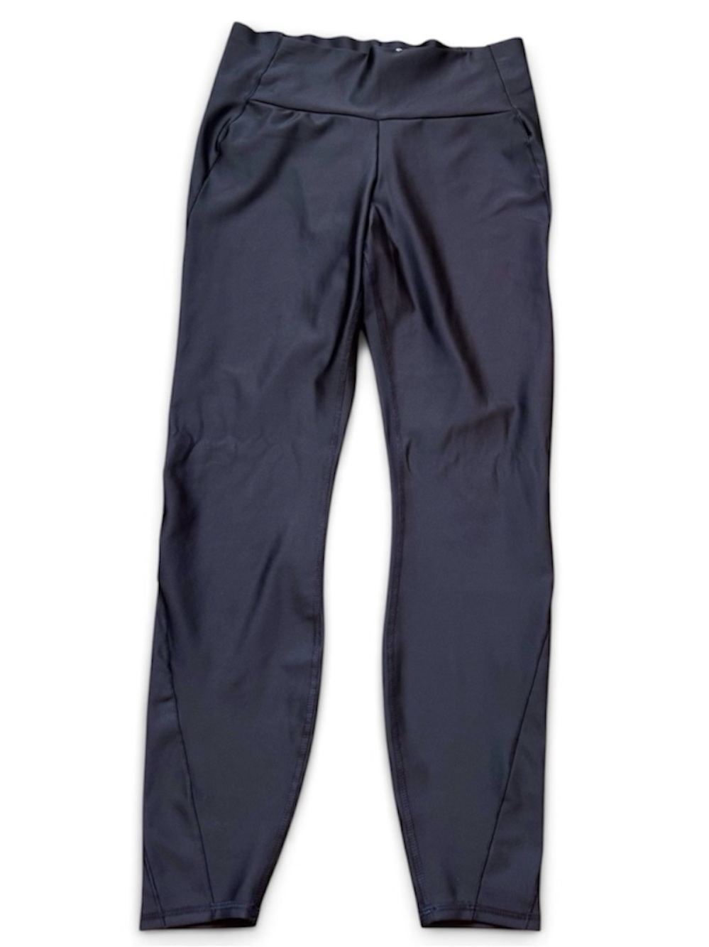 Avia dark brown Athletic Leggings with White Logo